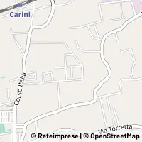 Hartă Carini