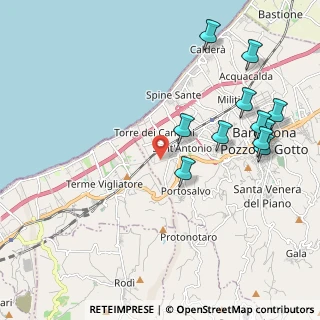 Mappa Via Case Nuove, 98051 Barcellona Pozzo di Gotto ME, Italia (2.60636)