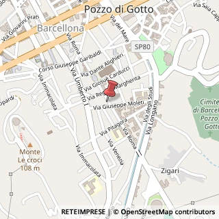 Mappa Via Roma, 204, 98051 Barcellona Pozzo di Gotto, Messina (Sicilia)