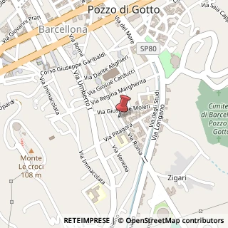 Mappa Via Roma,  228, 98051 Barcellona Pozzo di Gotto, Messina (Sicilia)