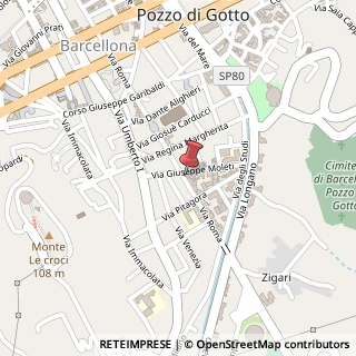 Mappa Via Roma, 241-243, 98051 Barcellona Pozzo di Gotto, Messina (Sicilia)