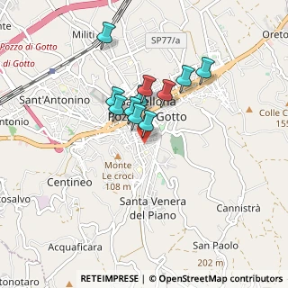 Mappa Via Moleti, 98051 Barcellona Pozzo di Gotto ME, Italia (0.73545)