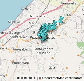Mappa Via Moleti, 98051 Barcellona Pozzo di Gotto ME, Italia (0.6355)