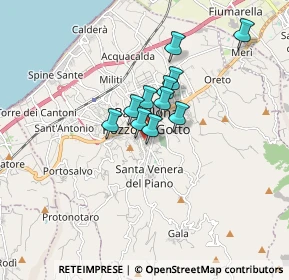 Mappa Via Moleti, 98051 Barcellona Pozzo di Gotto ME, Italia (1.21455)