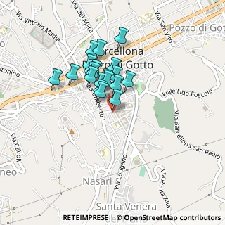 Mappa Via Moleti, 98051 Barcellona Pozzo di Gotto ME, Italia (0.364)