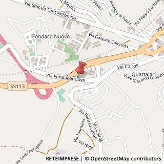 Mappa Via delle Casermette, 7, 98051 Barcellona Pozzo di Gotto, Messina (Sicilia)