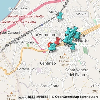 Mappa SP 84, 98051 Barcellona Pozzo di Gotto ME, Italia (0.89267)