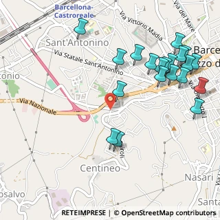 Mappa SP 84, 98051 Barcellona Pozzo di Gotto ME, Italia (0.694)