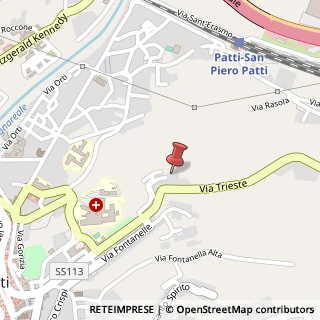Mappa Via Trieste, 53, 98066 Patti, Messina (Sicilia)