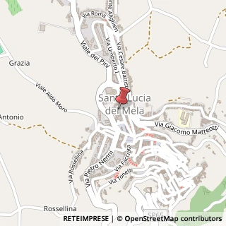 Mappa Piazza Milite Ignoto, 23, 98046 Santa Lucia del Mela, Messina (Sicilia)