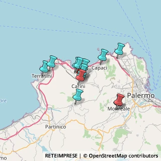 Mappa SP 3, 90044 Carini PA (5.30538)