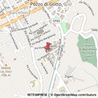 Mappa Via Roma, 275, 98051 Barcellona Pozzo di Gotto, Messina (Sicilia)