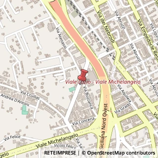 Mappa Via Oliveri Mandal? Emanuele, 35, 90145 Palermo, Palermo (Sicilia)