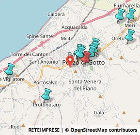 Mappa Via Bartolo Cattafi, 98051 Barcellona Pozzo di Gotto ME, Italia (2.185)