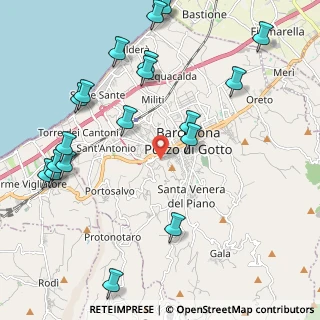 Mappa Via Bartolo Cattafi, 98051 Barcellona Pozzo di Gotto ME, Italia (2.962)