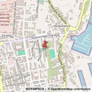 Mappa Via Enrico Fileti, 19, 90142 Palermo, Palermo (Sicilia)