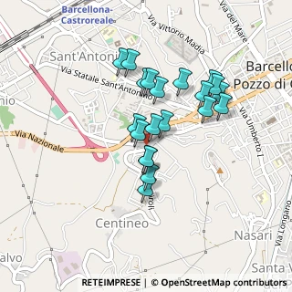 Mappa 98051, 98051 Barcellona Pozzo di Gotto ME, Italia (0.404)