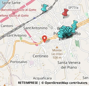 Mappa 98051, 98051 Barcellona Pozzo di Gotto ME, Italia (1.059)