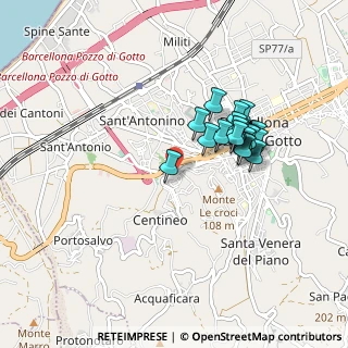 Mappa 98051, 98051 Barcellona Pozzo di Gotto ME, Italia (0.8385)