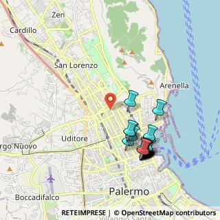 Mappa Via Sabotino, 90143 Palermo PA, Italia (2.2785)