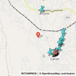 Mappa Via Gorizia, 90044 Carini PA, Italia (1.517)