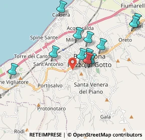 Mappa Via Cairoli, 98051 Barcellona Pozzo di Gotto ME, Italia (2.10583)