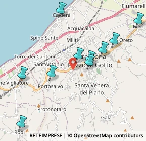 Mappa Via Cairoli, 98051 Barcellona Pozzo di Gotto ME, Italia (2.82583)