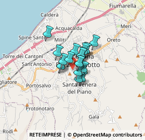 Mappa Vicolo II Concezione, 98051 Barcellona Pozzo di Gotto ME, Italia (0.86789)