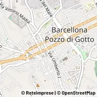 Kaart Barcellona Pozzo di Gotto