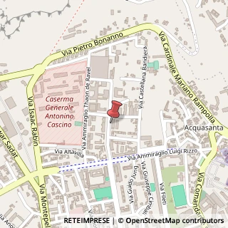 Mappa Via Ruggero Marturano, 67, 90142 Palermo, Palermo (Sicilia)