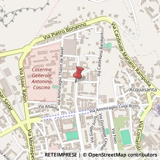 Mappa via Card. L. Lavitrano, 1, 90142 Palermo, Palermo (Sicilia)