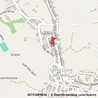Mappa Via degli Oleandri, 14, 98046 Santa Lucia del Mela, Messina (Sicilia)