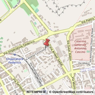 Mappa Via Andrea Cirrincione,  61, 90143 Palermo, Palermo (Sicilia)