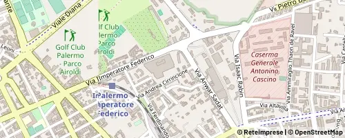 Mappa Palermo
