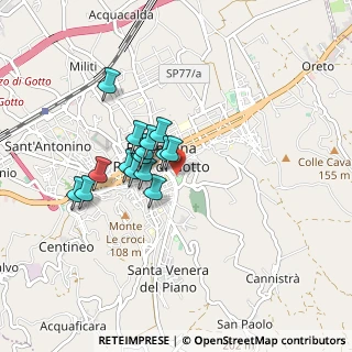 Mappa Via Giuseppe Parini, 98051 Barcellona Pozzo di Gotto ME, Italia (0.73067)