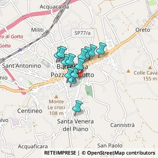 Mappa Via Don Giovanni Minzoni, 98051 Barcellona Pozzo di Gotto ME, Italia (0.56692)