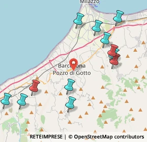 Mappa Via Don Giovanni Minzoni, 98051 Barcellona Pozzo di Gotto ME, Italia (5.50583)