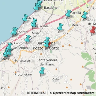 Mappa Via Don Giovanni Minzoni, 98051 Barcellona Pozzo di Gotto ME, Italia (3.236)