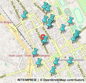 Mappa Via Empedocle Restivo, 90144 Palermo PA, Italia (0.588)