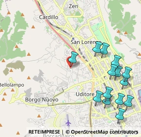 Mappa Via Gorgone Giovanni, 90146 Palermo PA, Italia (2.87071)