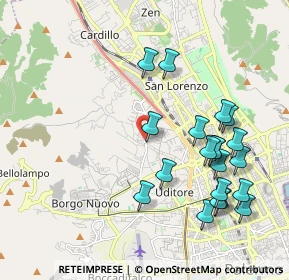 Mappa Largo lorenzo maggio, 90146 Palermo PA, Italia (2.3865)