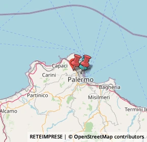 Mappa Via Gorgone Giovanni, 90146 Palermo PA, Italia (46.745)