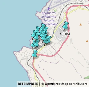 Mappa Via Felicia Bartolotta Impastato, 90049 Terrasini PA, Italia (0.97133)