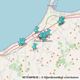Mappa Via San Giovanni Bosco, 98051 Barcellona Pozzo di Gotto ME, Italia (3.26909)