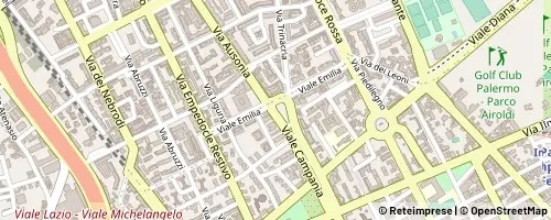 Mappa Palermo