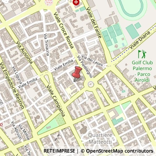 Mappa Via Pernice Gaetano Maria, 10, 90144 Palermo, Palermo (Sicilia)