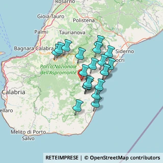 Mappa Via Costa, 89030 San Luca RC, Italia (10.9595)
