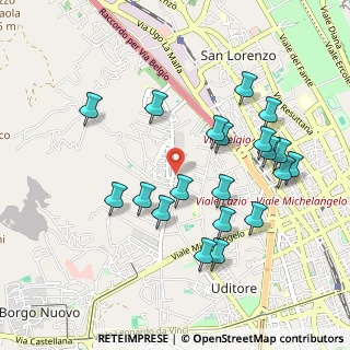 Mappa Fondo Prestigiacomo a Cruillas, 90145 Palermo PA, Italia (1.094)