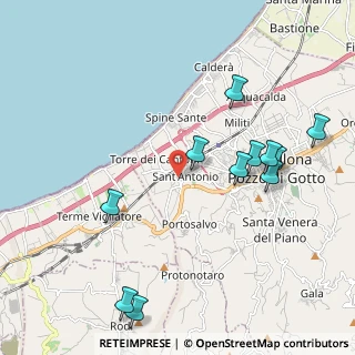 Mappa Via Villa, 98051 Barcellona Pozzo di Gotto ME, Italia (2.55182)