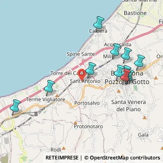 Mappa Via Villa, 98051 Barcellona Pozzo di Gotto ME, Italia (2.54818)
